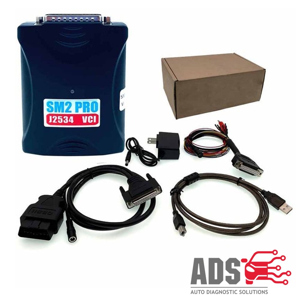 SM2 PRO J2534 VCI Pcmflash ECU Programmer With Dongle KTM 67 in 1 Auto ...