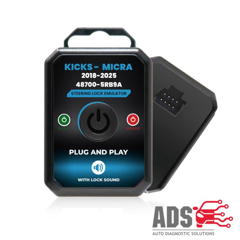 Nissan Kicks Micra 2018-2025 Steering Lock Emulator (Plug & Play)