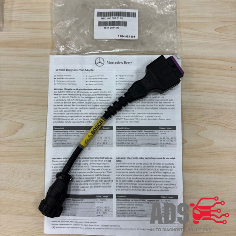 Mercedes-Benz 14 PIN Cable