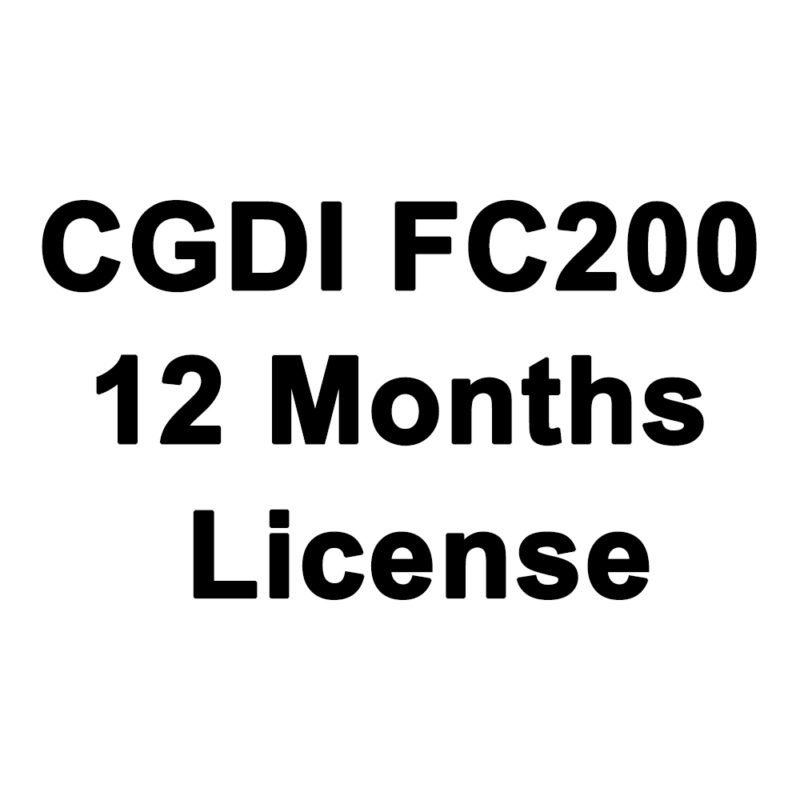 CGDI FC200 12 Months License Renewal