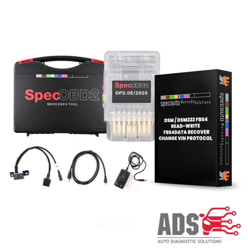 SpecAuto SpecOBD2 Mercedes Tool With DSM / DSM222 FBS4 Read/Write FBS4Data/Recover/ Change VIN protocol