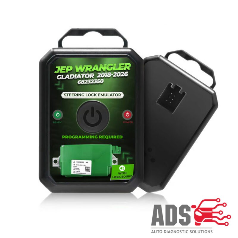Jeep Wrangler Gladiator 2018-2026 Steering Lock Emulator Simulator