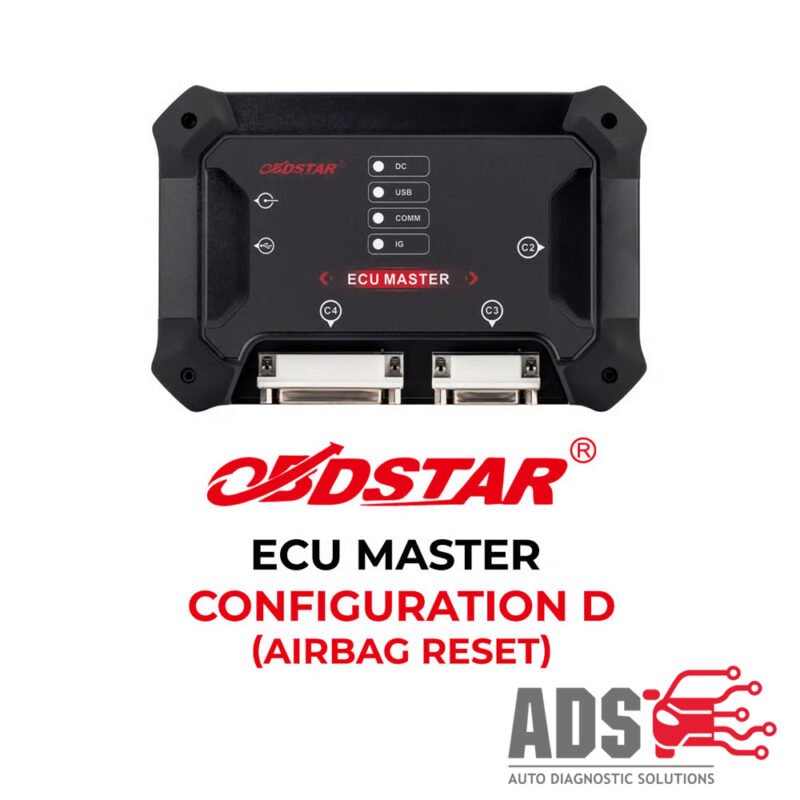 OBDSTAR ECU MASTER Configuration D – Airbag Reset