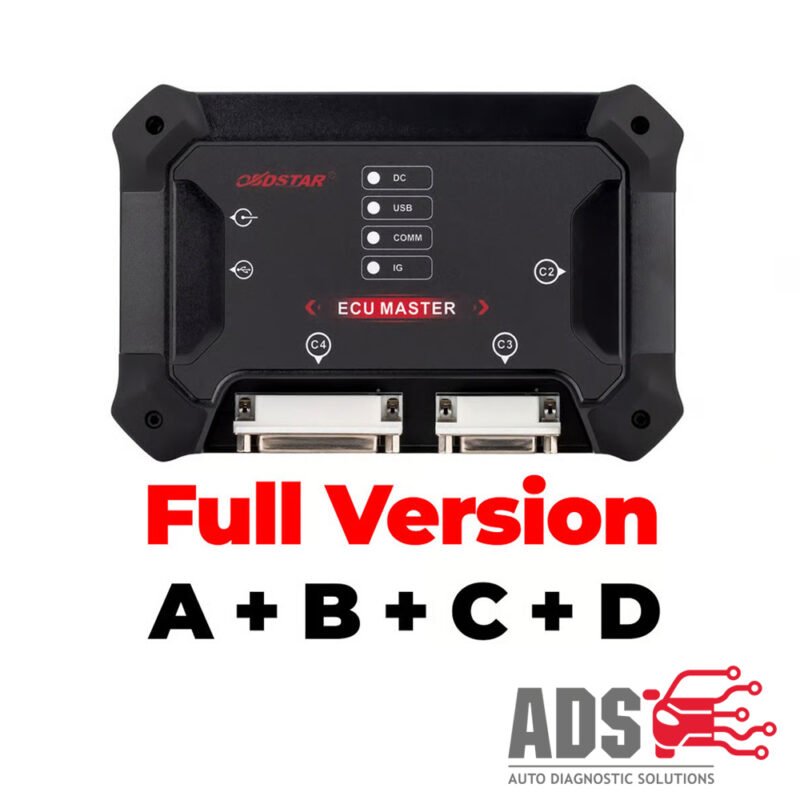 OBDSTAR ECU MASTER Full Configuration A+B+C+D