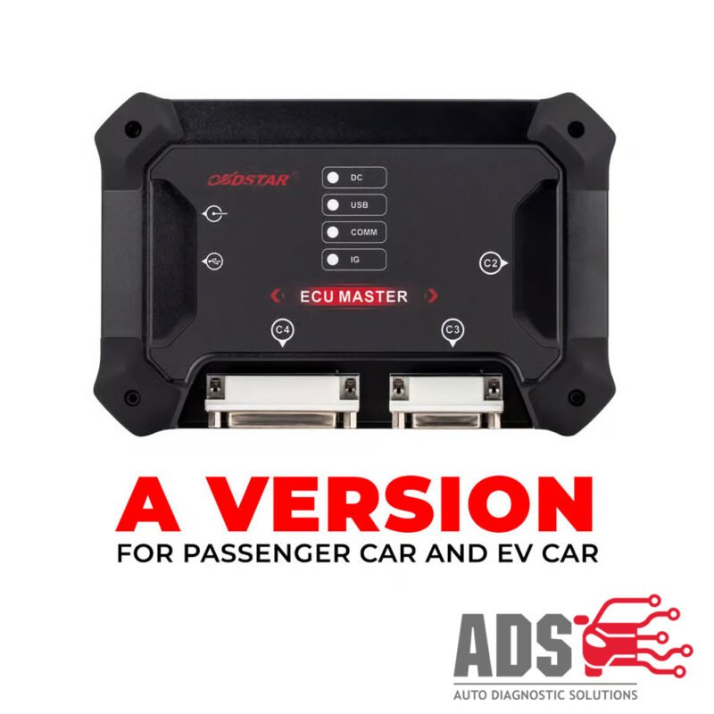 OBDSTAR ECU MASTER Configuration A – Passenger Cars & Electric Vehicles