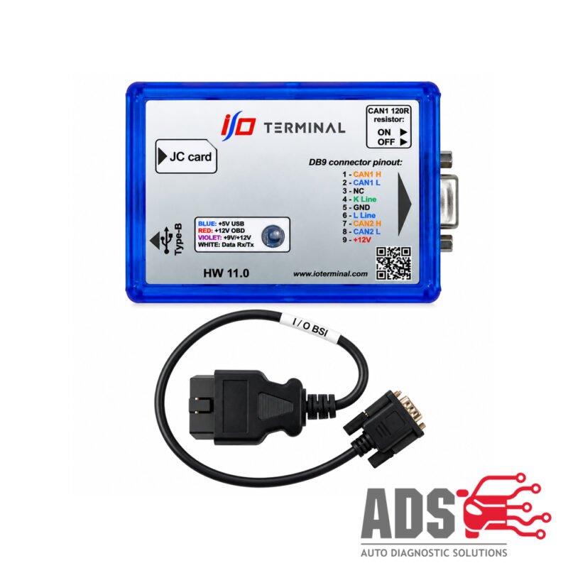 I/O Terminal V8 ECU Programming Tool for SIM cards (OBD2 Hardware)
